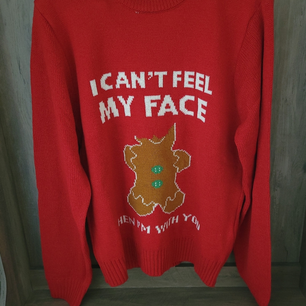 Mens Funny Christmas Sweater